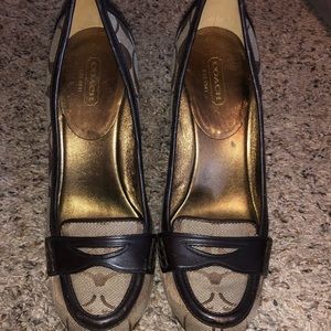 Coach heels